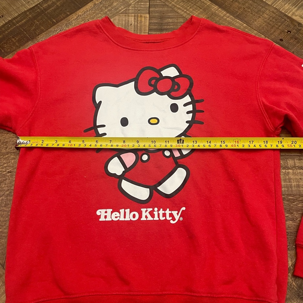 Hello Kitty Red Pullover Sweatshirt - Picture 4 of 5